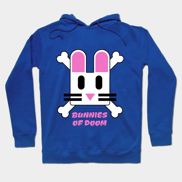 Bunnies of Doom Hoodie by Alexa and Dad Designs